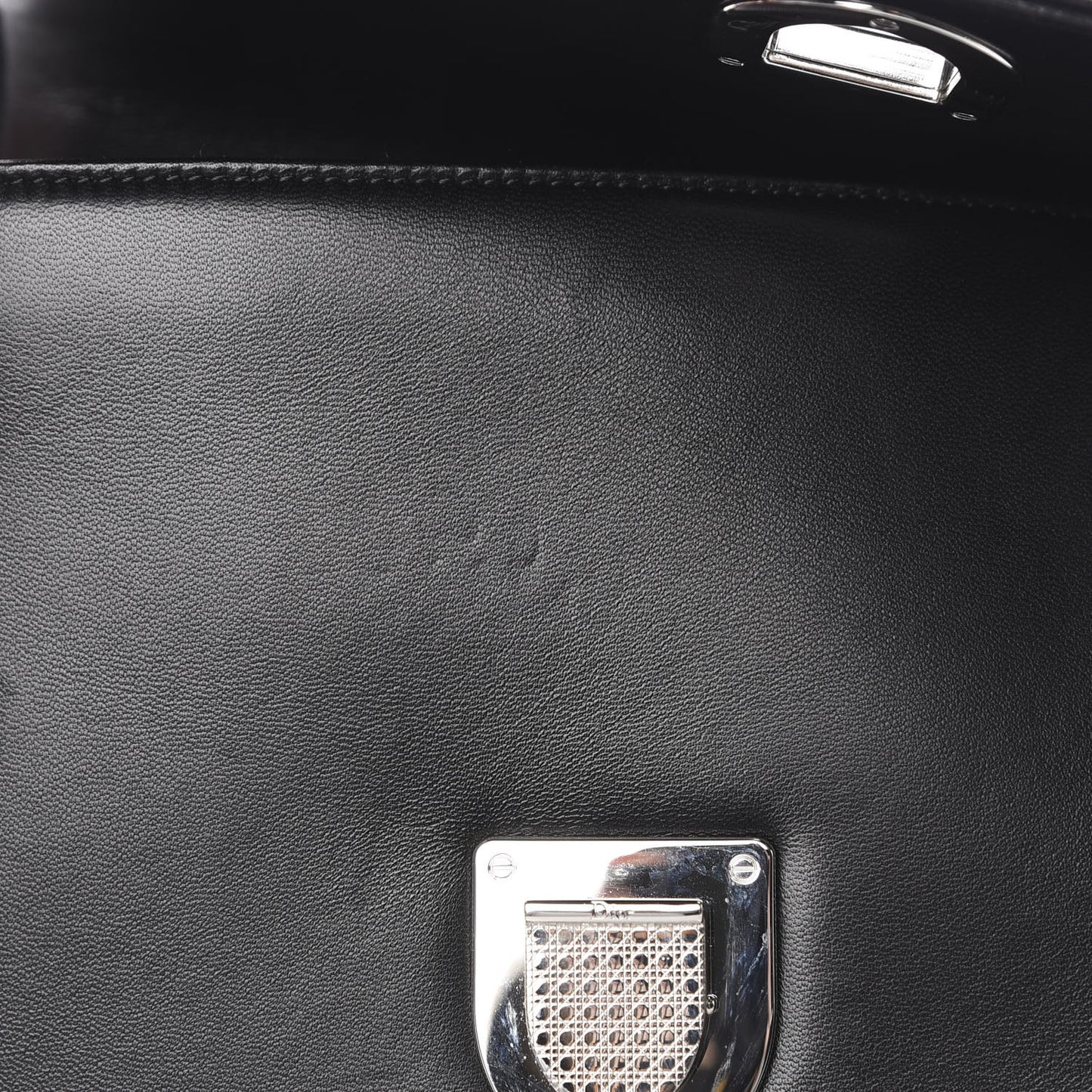 Lambskin Medium Diorama Flap Bag Black