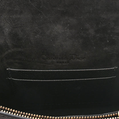 Christian Dior Grained Calfskin Saddle Belt Bag Black 6 of 13