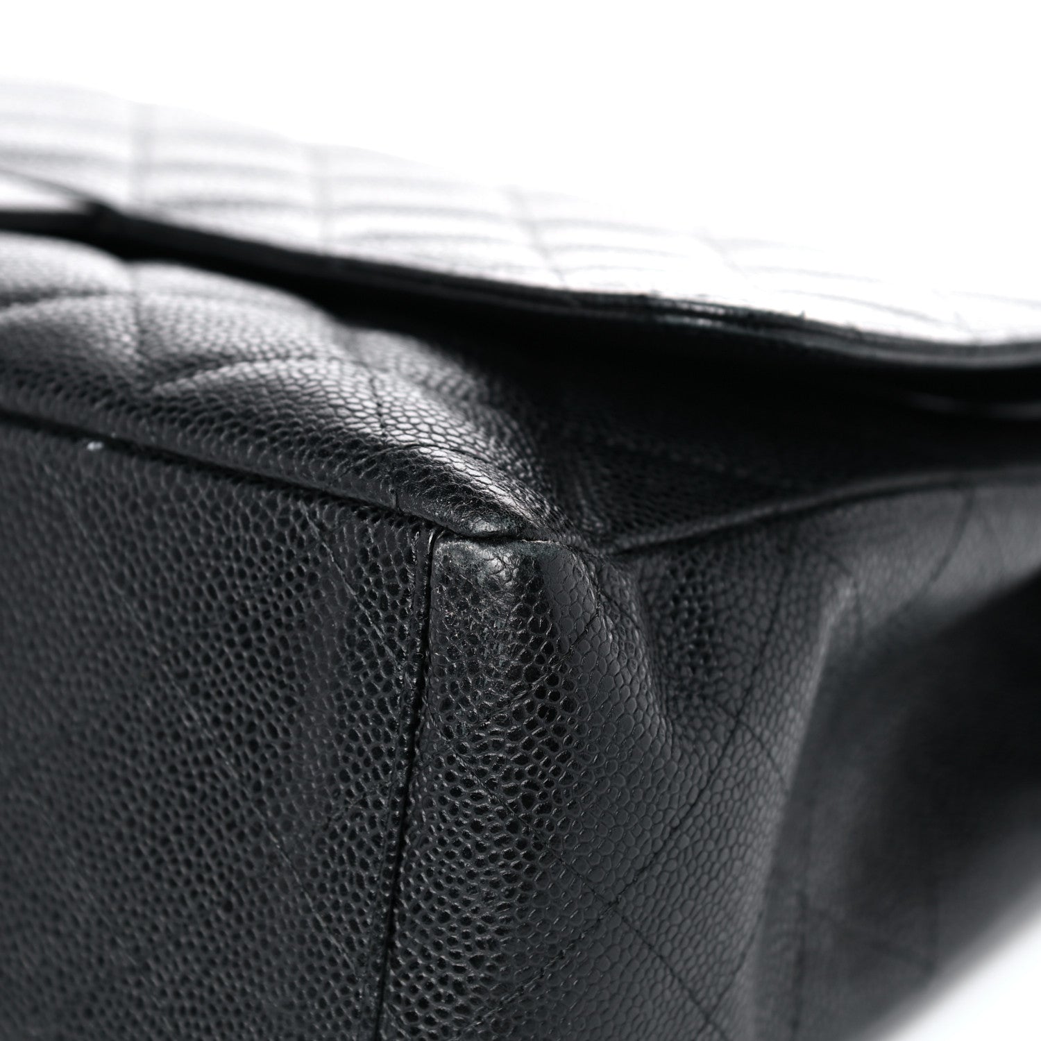 Chanel Caviar Quilted Maxi Double Flap Black 9 of 21