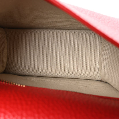 Tom Ford Calfskin Mini T Clasp Tara Crossbody Bag Ruby Red 5 of 9