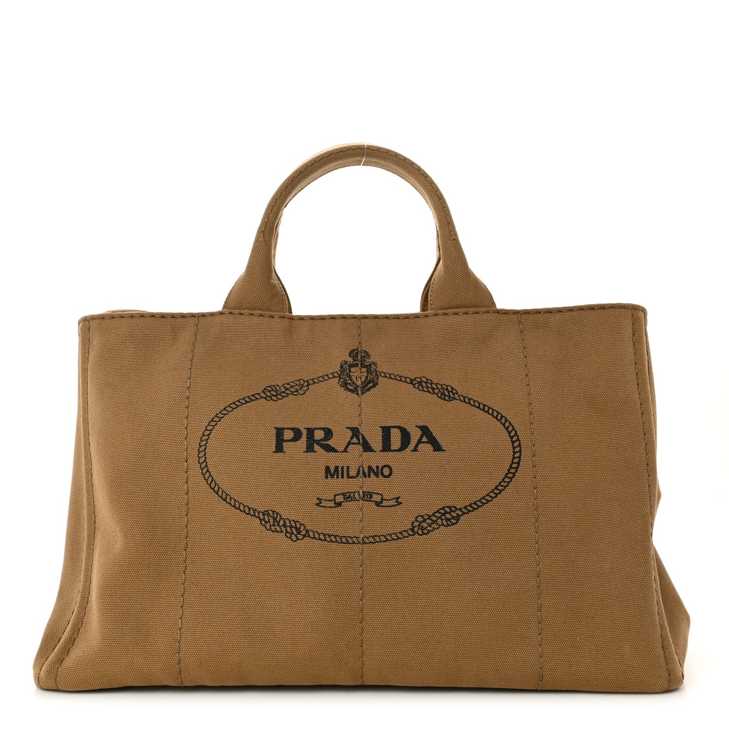 Prada Canapa Large Logo Tote Corda 1 of 10