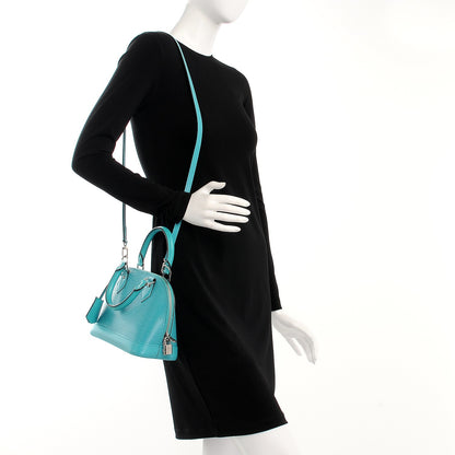 Louis Vuitton Epi Alma BB Turquoise 2 of 9