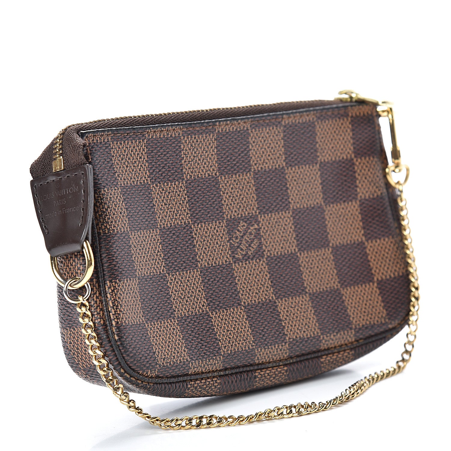 Louis Vuitton Damier Ebene Mini Pochette Accessories 2 of 12