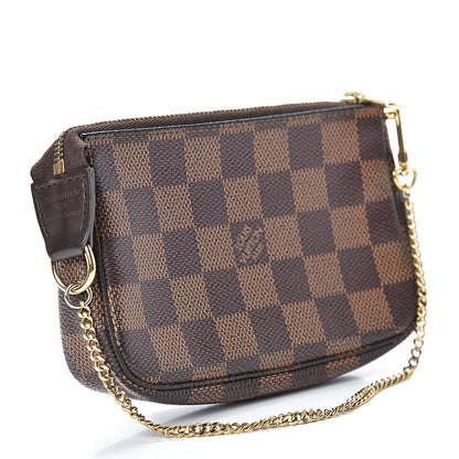 Louis Vuitton Damier Ebene Mini Pochette Accessories 2 of 12