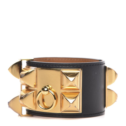 Hermes Chamonix Collier de Chien CDC Bracelet S Black 1 of 7