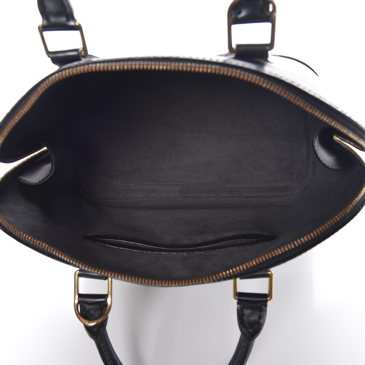 Louis Vuitton Epi Alma PM Black 5 of 11