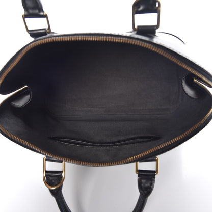 Louis Vuitton Epi Alma PM Black 5 of 11