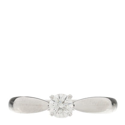 Tiffany Platinum Diamond .25ct Harmony Solitaire Engagement Ring 50 5.5 1 of 4