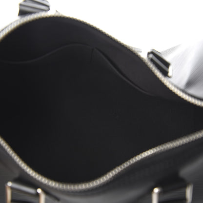 Louis Vuitton Epi Speedy 25 Black 4 of 9