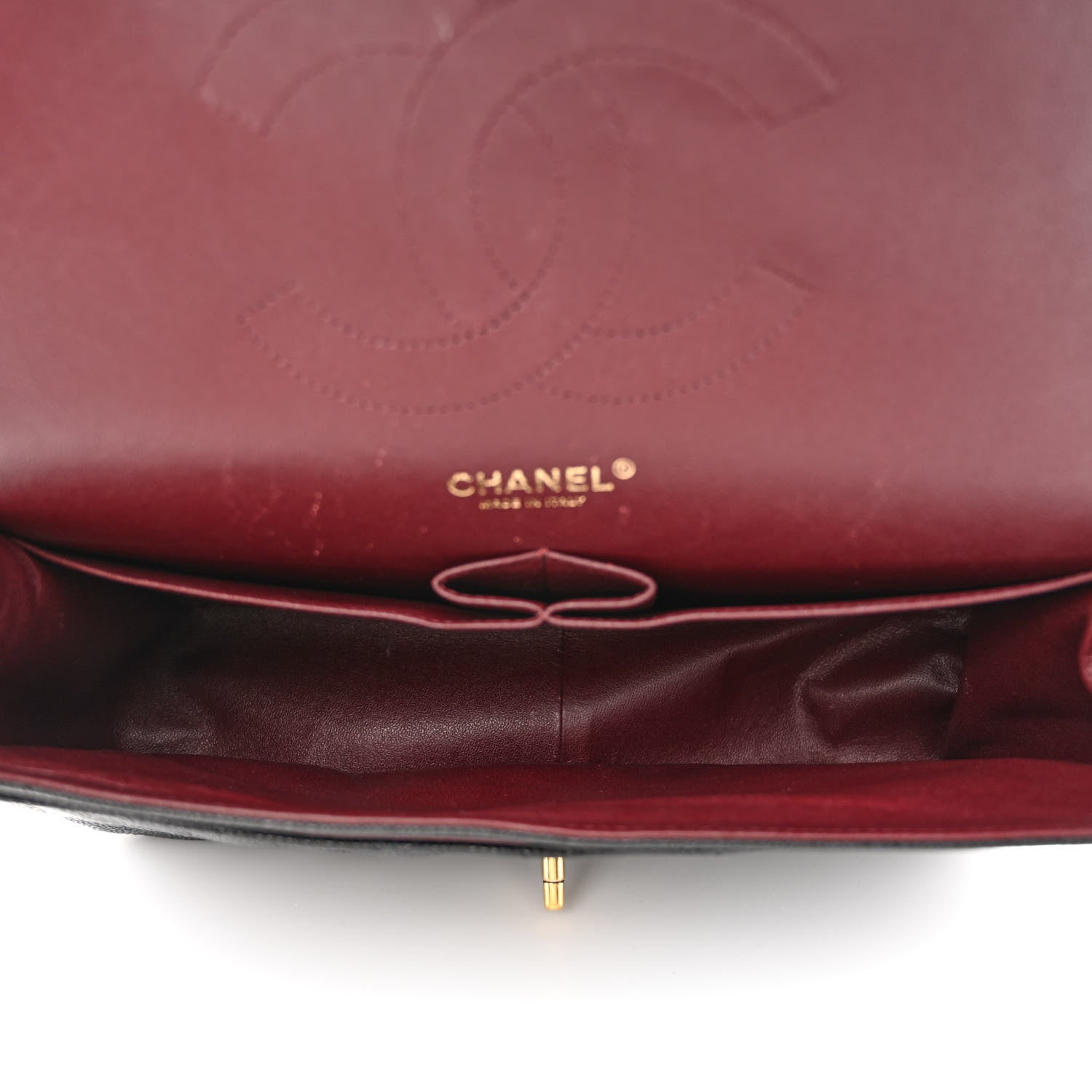 Chanel Caviar Quilted Jumbo Double Flap Black 5 of 14