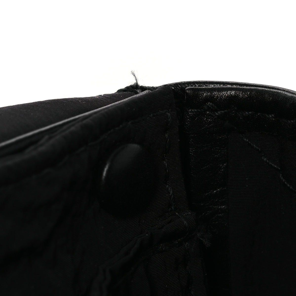 Bottega Veneta Paper Calfskin Maxi Intreccio The Belt Cassette Bag Black 12 of 12