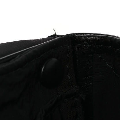 Bottega Veneta Paper Calfskin Maxi Intreccio The Belt Cassette Bag Black 12 of 12