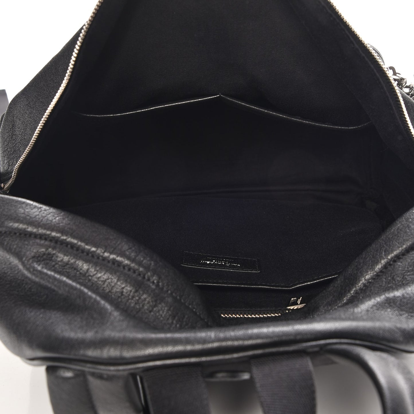 Lambskin Mini City Backpack Black