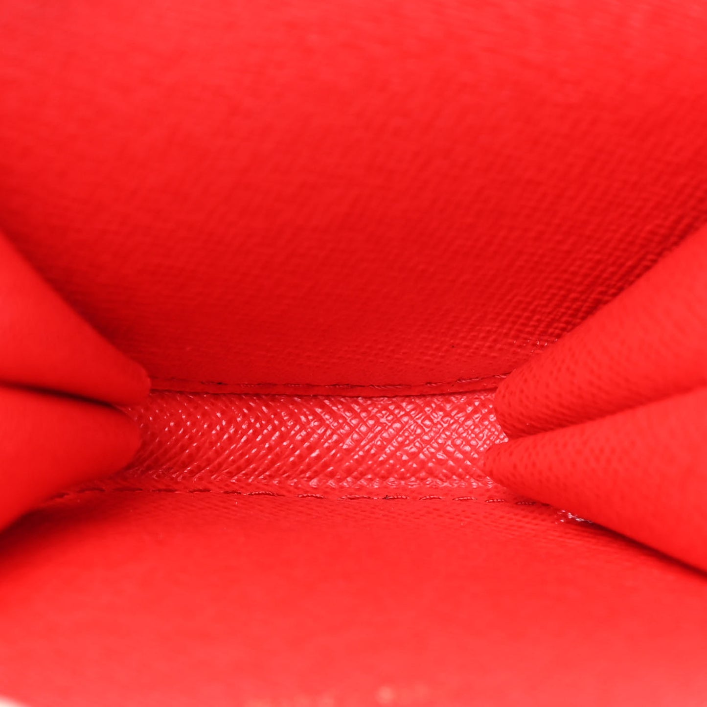 Monogram OnTheGo East West Round Coin Purse Red
