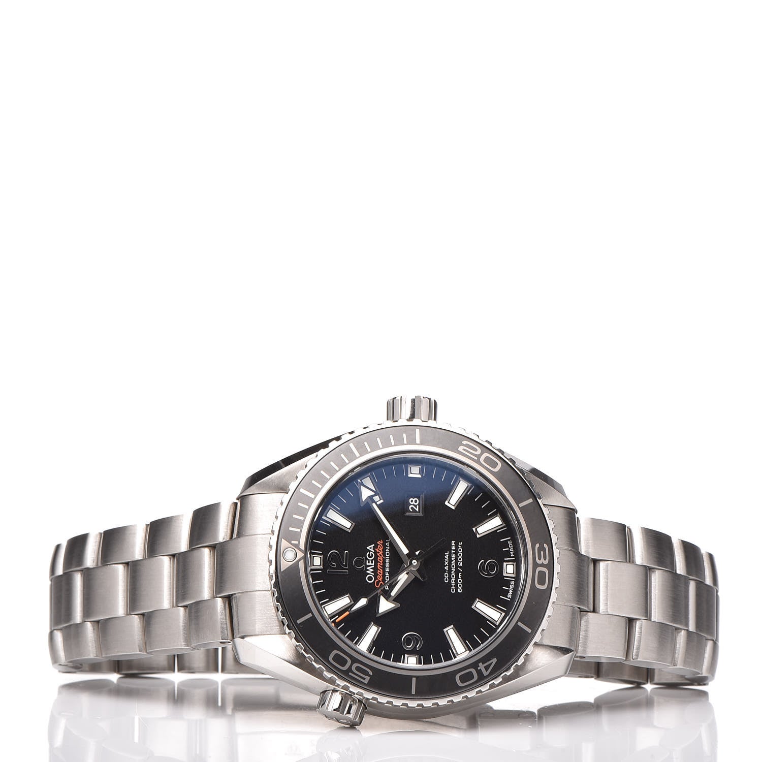 Omega Stainless Steel 38mm Seamaster Planet Ocean Automatic Watch Black 232.30.38.20.01.001 7 of 8