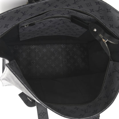 Louis Vuitton Monogram Eclipse Cabas Zippe GM Black 5 of 8