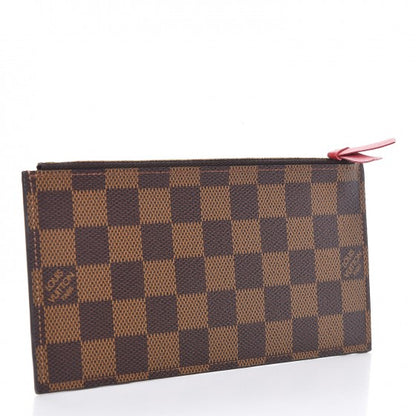 Louis Vuitton Damier Ebene Felicie Chain Wallet Zippered Insert 3 of 6