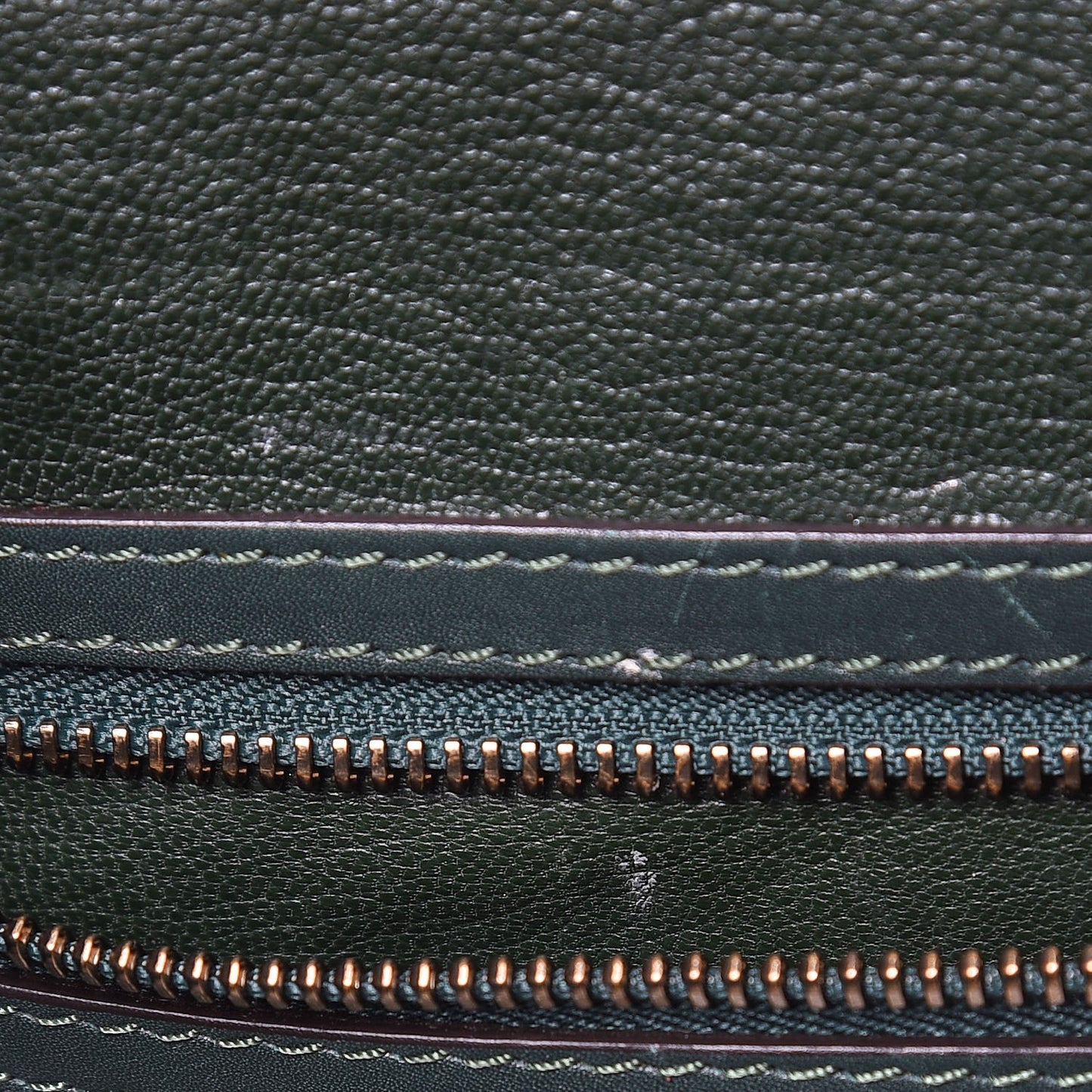 Smooth Calfskin Mini Luggage Emerald
