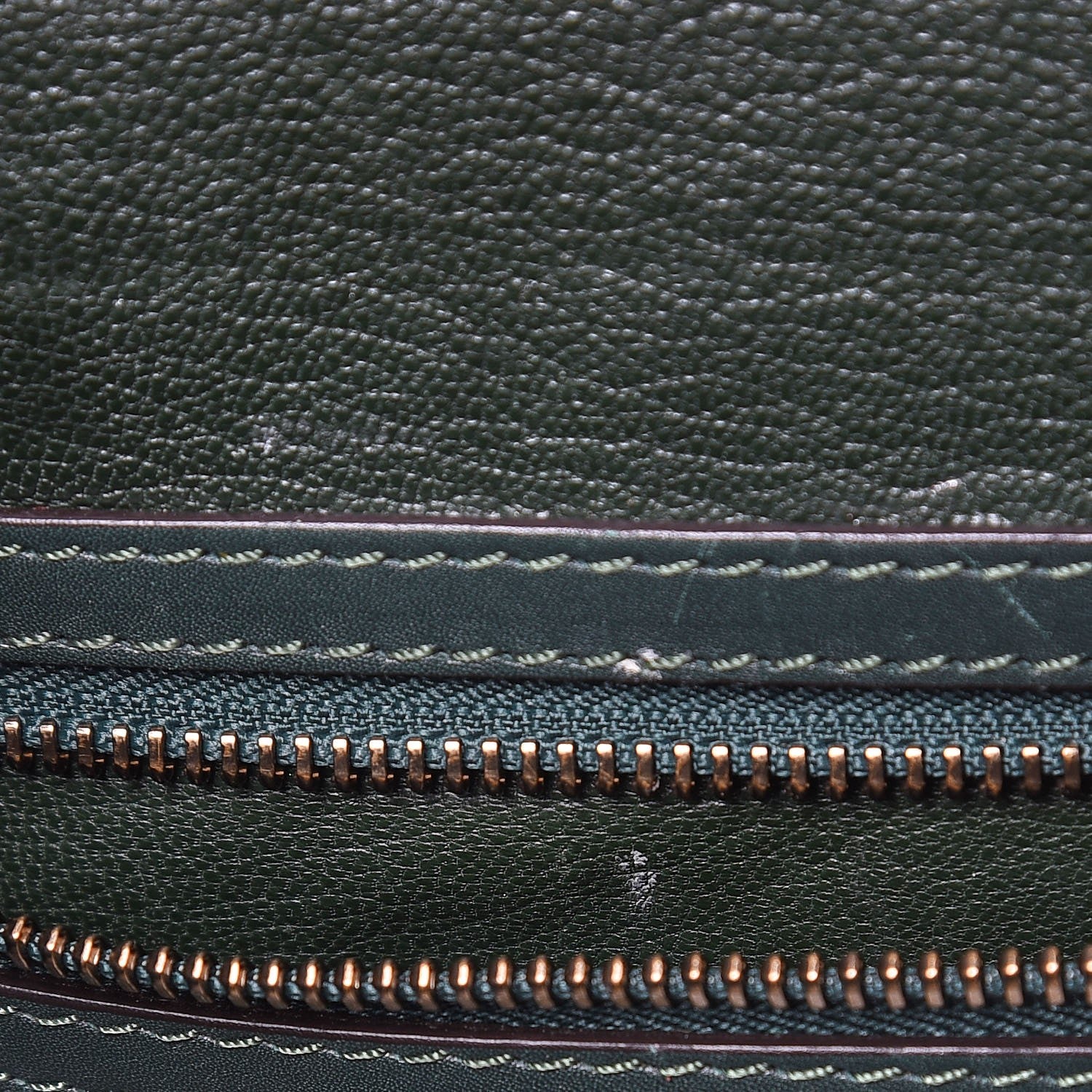 Celine Smooth Calfskin Mini Luggage Emerald 13 of 24