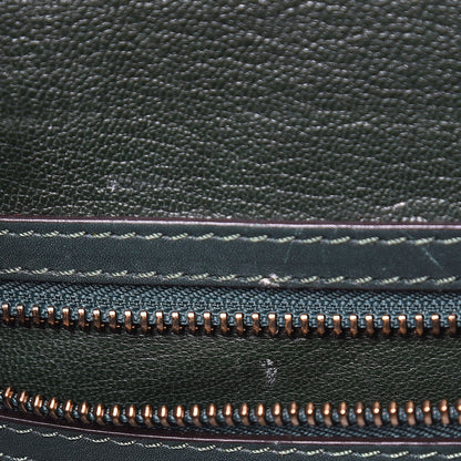 Celine Smooth Calfskin Mini Luggage Emerald 13 of 24