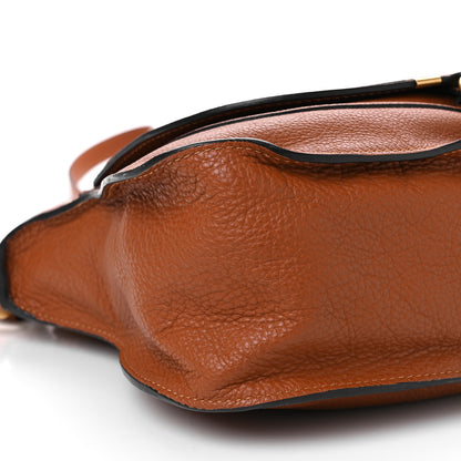 Chloe Calfskin Medium Marcie Satchel Tan 9 of 12