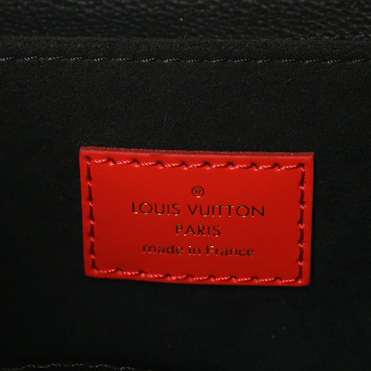 Louis Vuitton Empreinte Monogram Giant Crafty Pochette Metis Black Creme 6 of 9