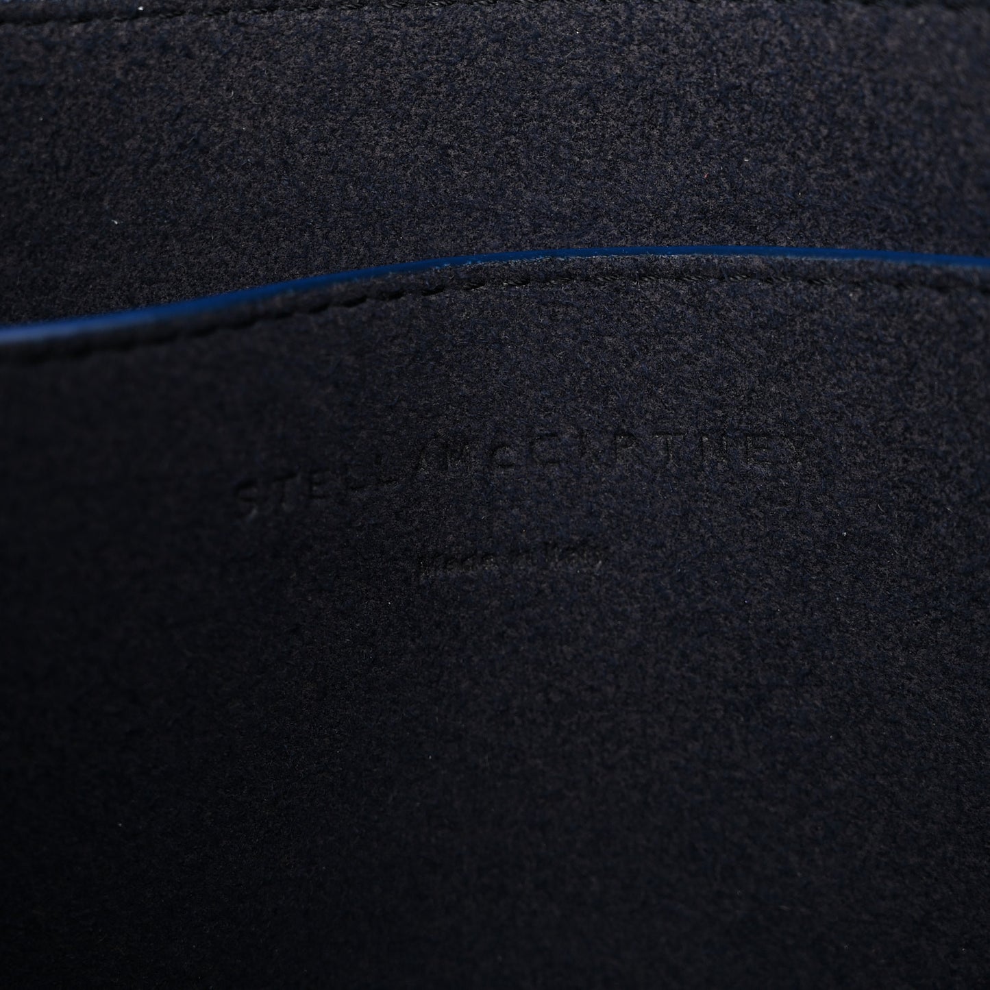 Eco Alter Nappa Perforated Logo Mini Crossbody Blue
