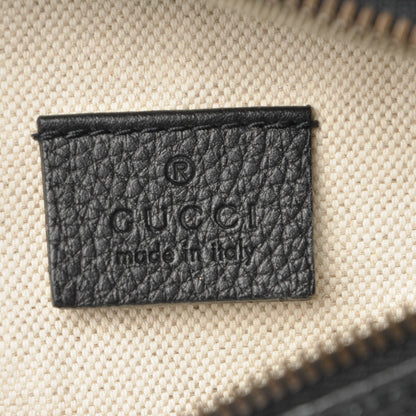 Gucci Grained Calfskin Small Logo Belt Bag Black 6 of 8