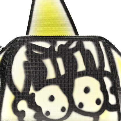 Givenchy x Chito Calfskin 4G Embossed Antigona U Crossbody Bag Fluo Yellow 7 of 9