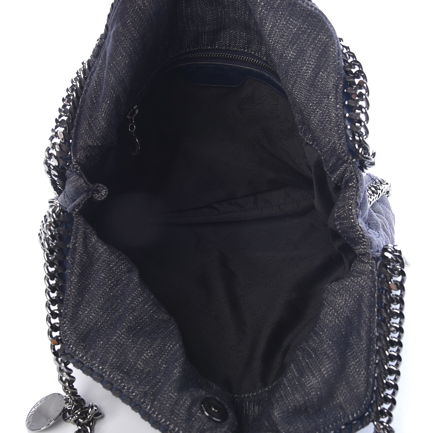 Stella McCartney Denim Quilted Small Falabella Tote 7 of 14
