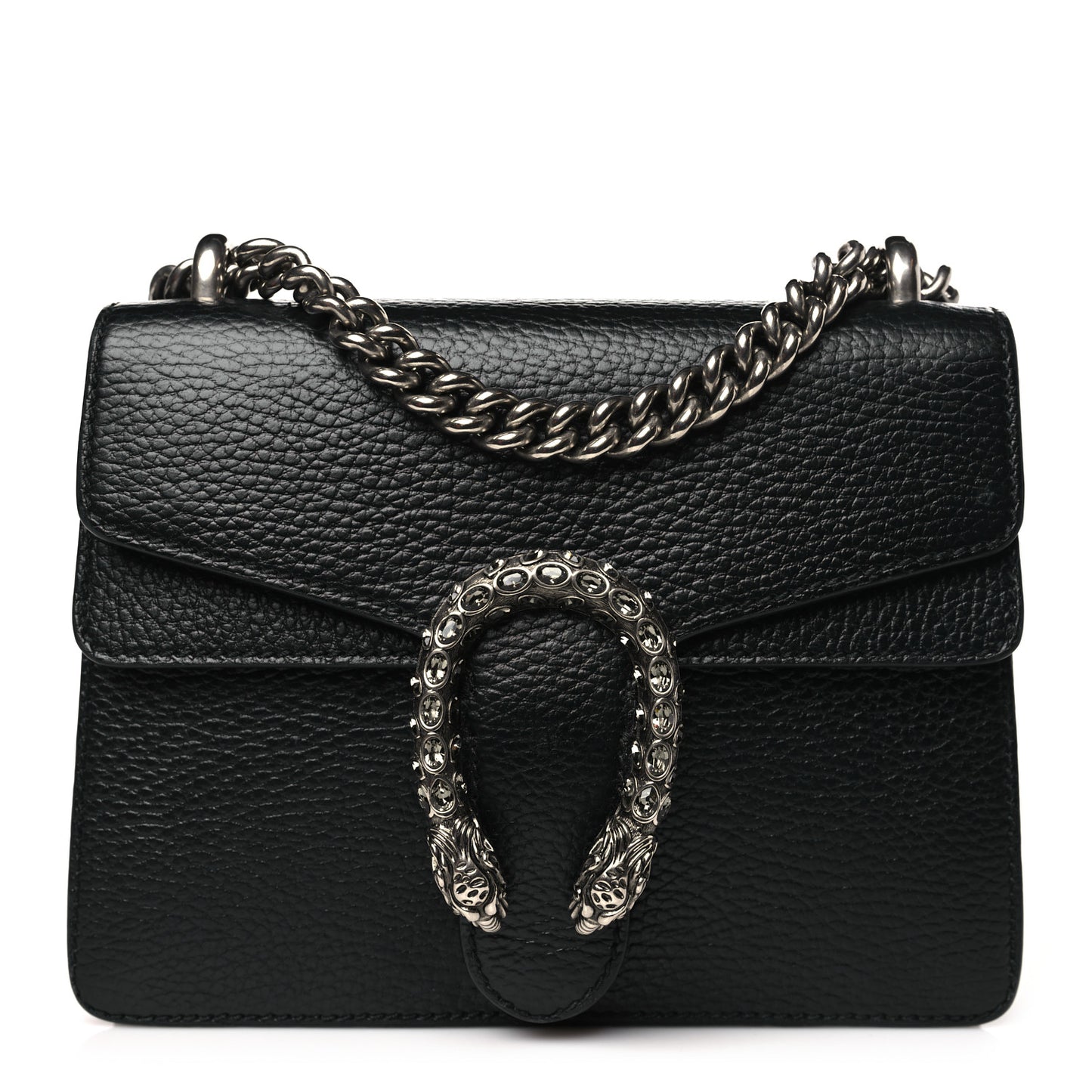 Calfskin Mini Dionysus Shoulder Bag Black