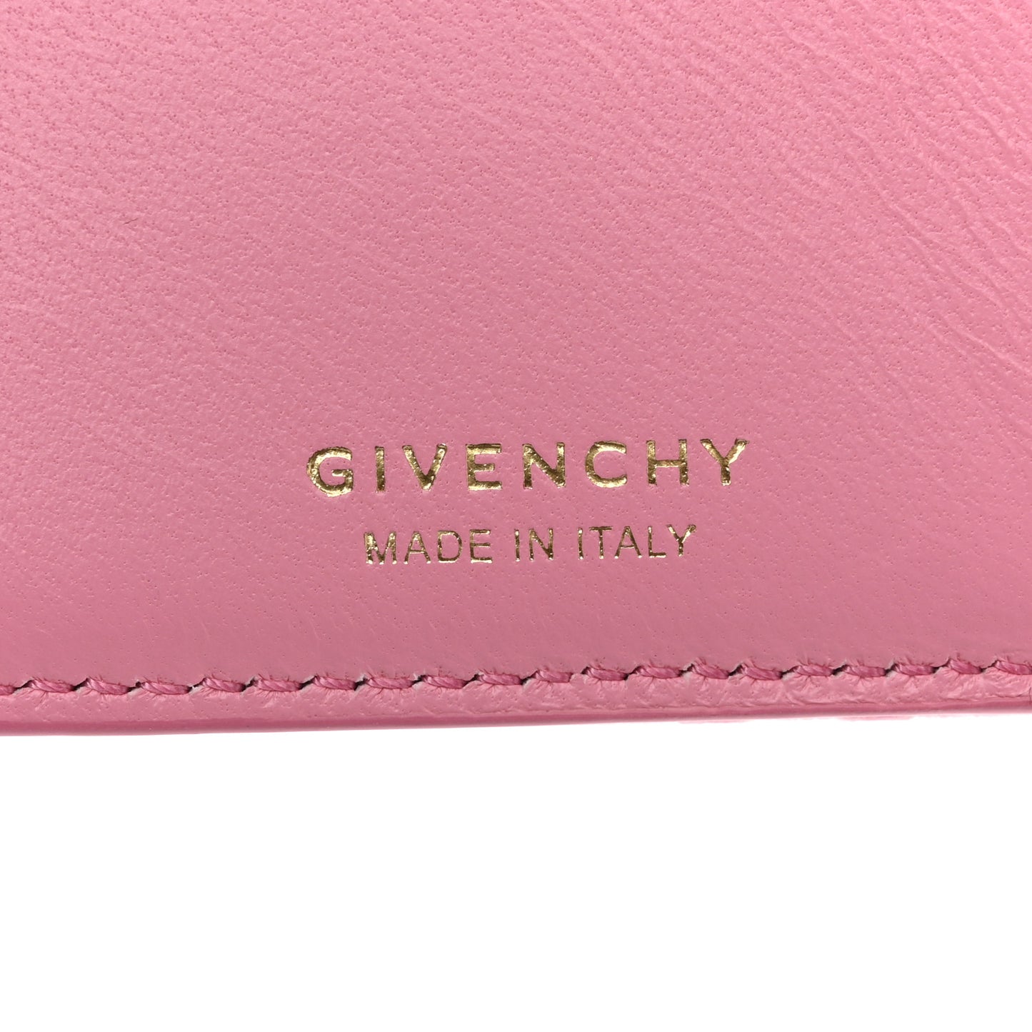 Embroidered Canvas 4G Logo G-Cut Bi-Fold Wallet Bright Pink
