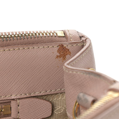 Prada Saffiano Small Galleria Double Zip Tote Cammeo 20 of 23