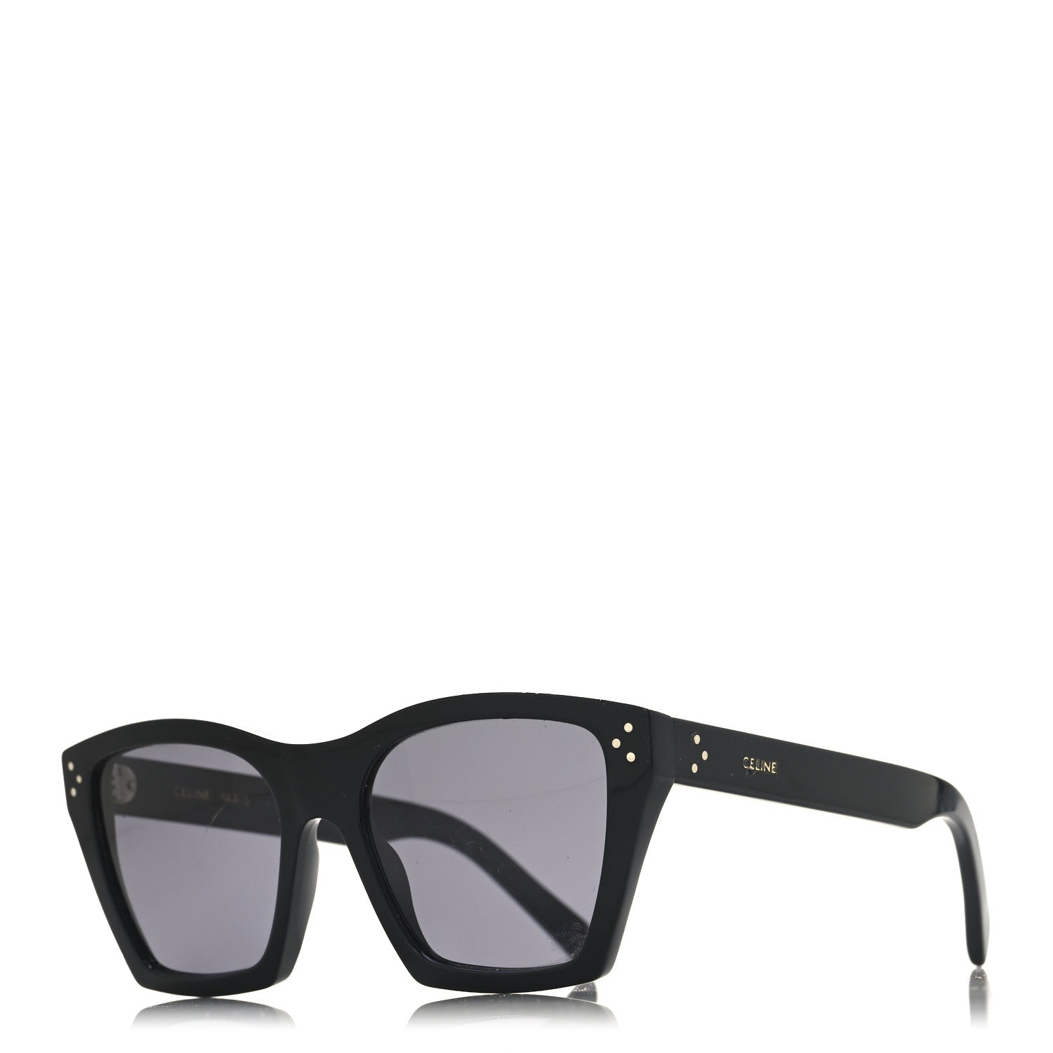 Celine Acetate Square Sunglasses CL40090I Black 1 of 8