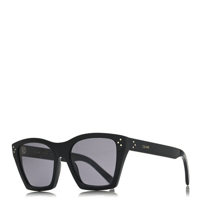 Celine Acetate Square Sunglasses CL40090I Black 1 of 8