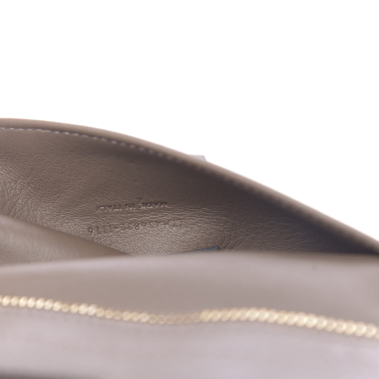 Saint Laurent Calfskin Suede Small Monogram Downtown Cabas Taupe 7 of 21