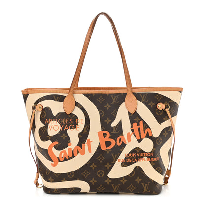 Louis Vuitton Monogram Tahitienne Saint Barth Neverfull MM 1 of 16