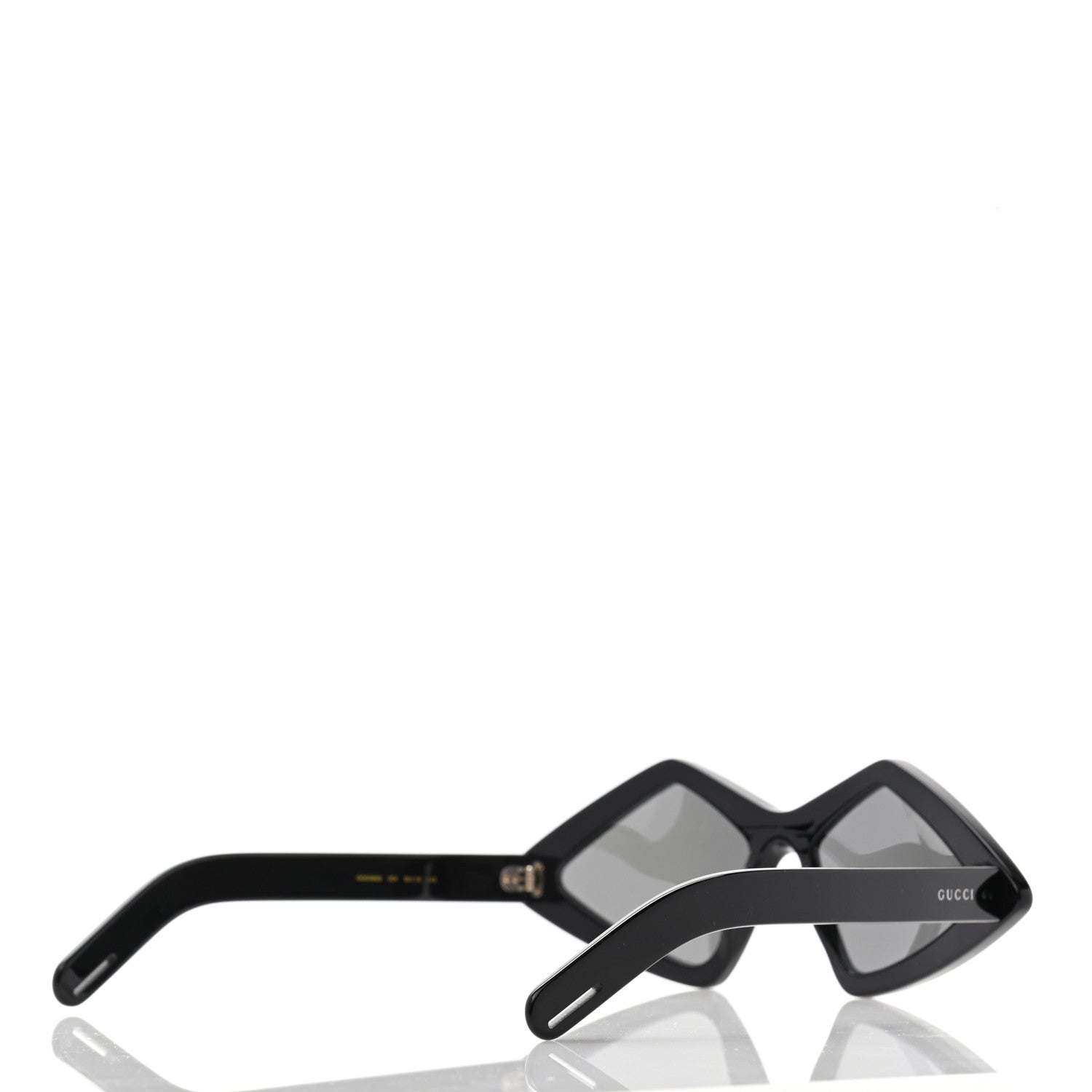 Gucci Acetate Geometric Crystal Sunglasses GG0496S Black 4 of 8