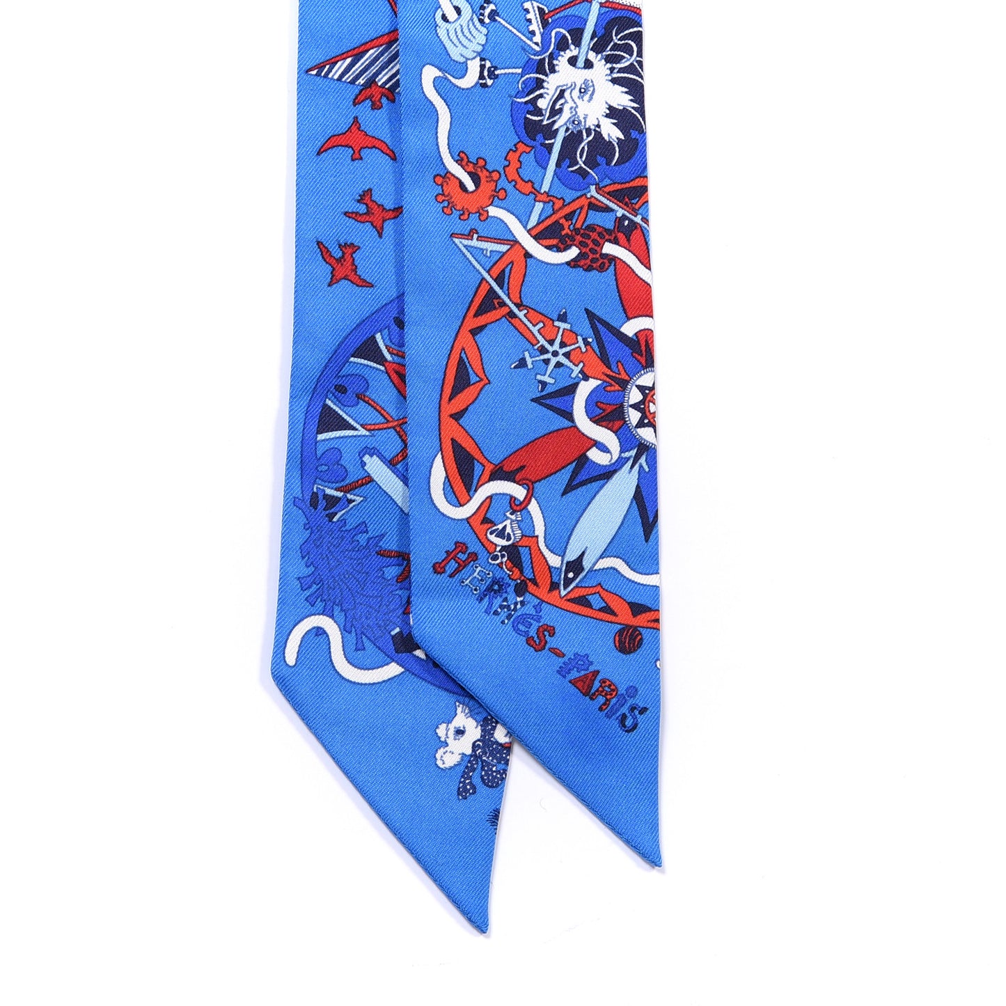 Silk La Folle Parade Twilly Bleu Gitane Rouge