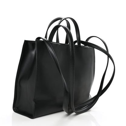 Telfar Vegan Leather Medium Shopping Bag Black 3 of 9