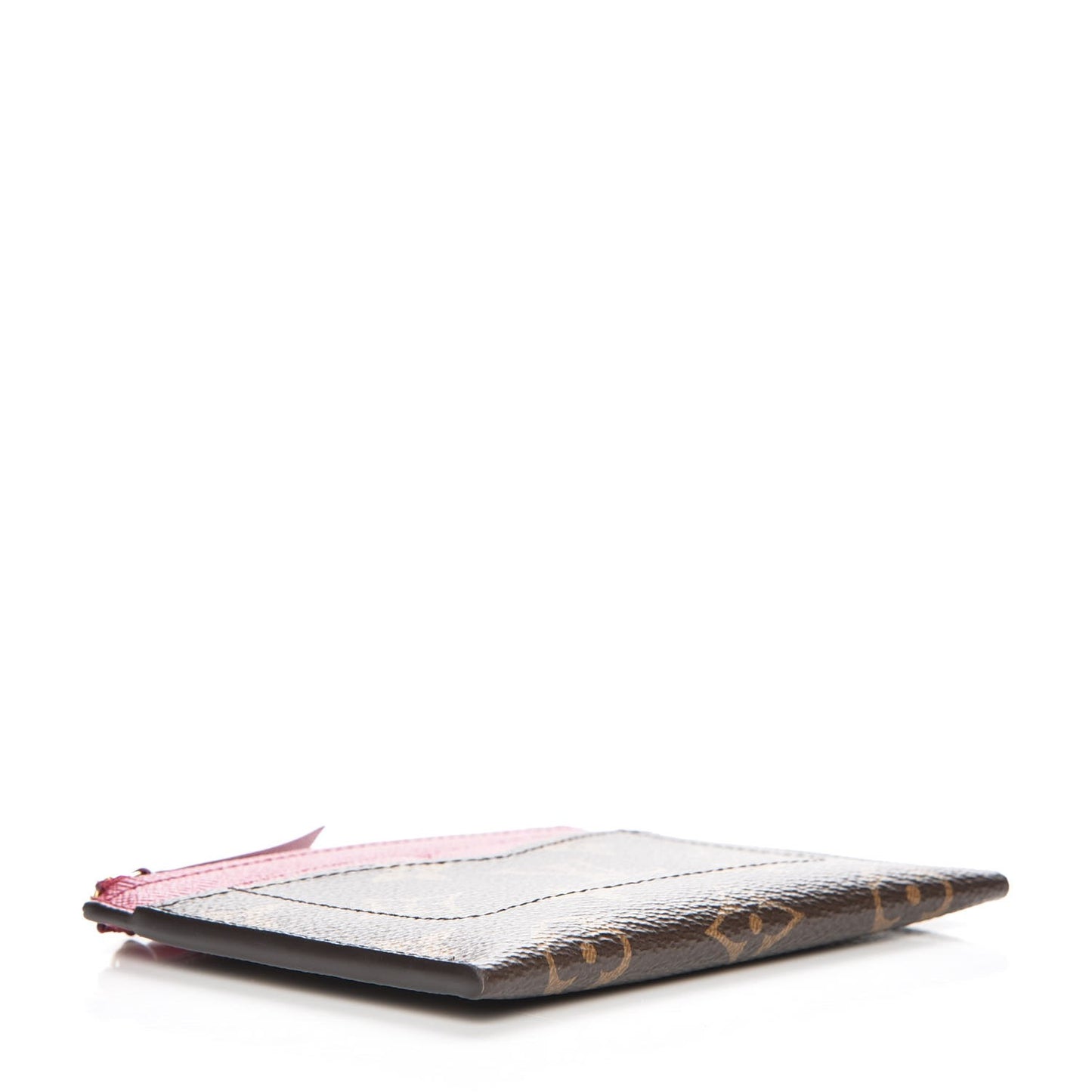 Monogram Zipped Card Holder