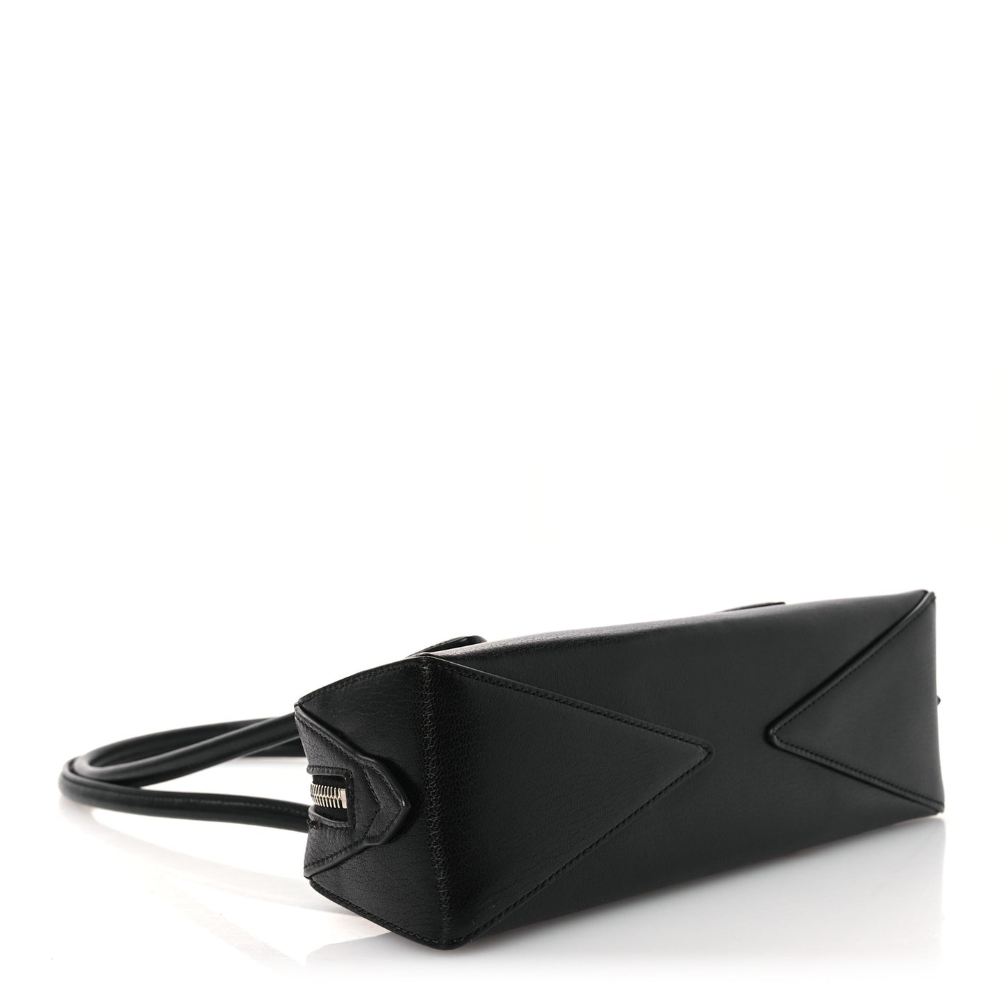 Shiny Goatskin Small Le Teckel Bag Black Black
