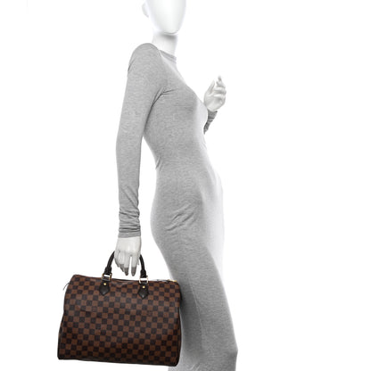 Louis Vuitton Damier Ebene Speedy 35 2 of 10