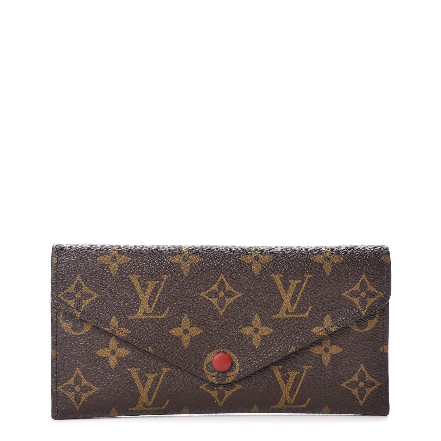Monogram Josephine Wallet Red
