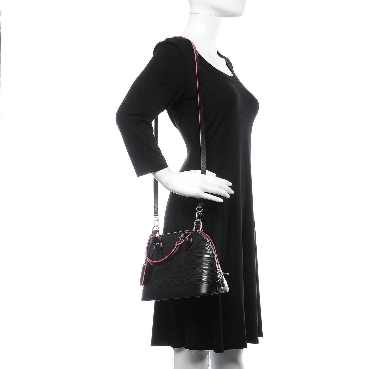 Epi Alma BB Black Hot Pink