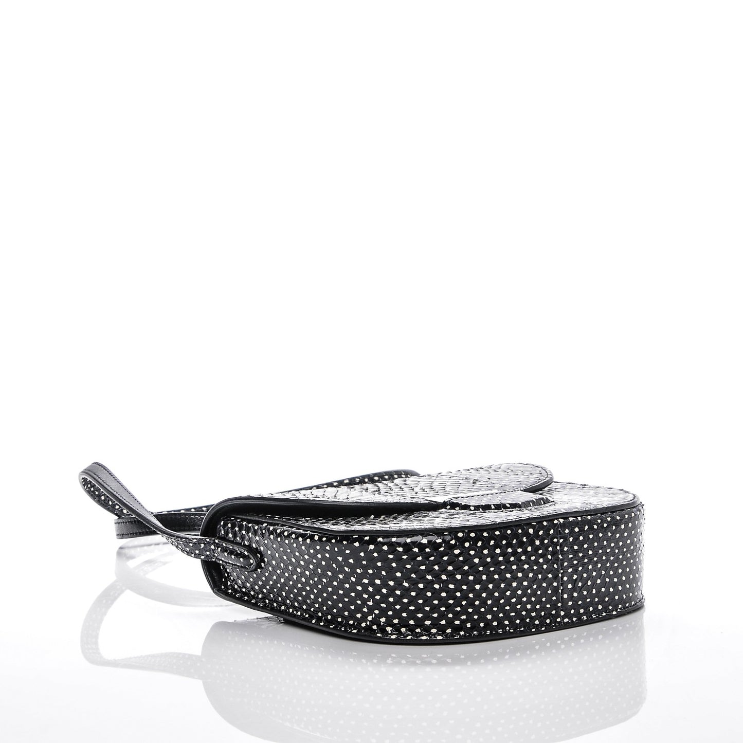 Polka Dot Watersnake Small Trotteur Black White