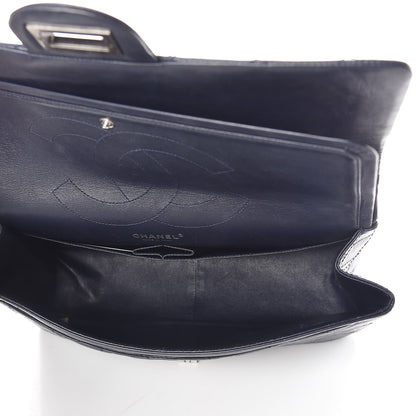 Chanel Aged Calfskin Quilted 2.55 Reissue 227 Flap Navy Blue 5 of 13