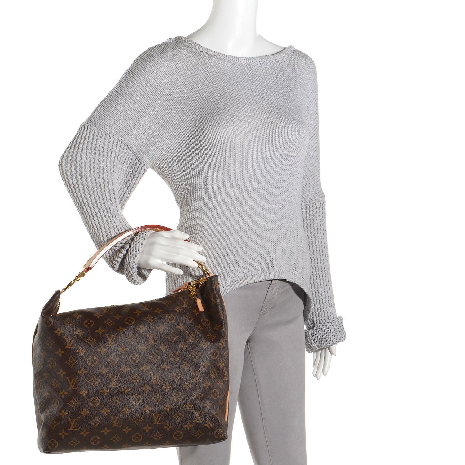 Louis Vuitton Monogram Sully MM 2 of 7