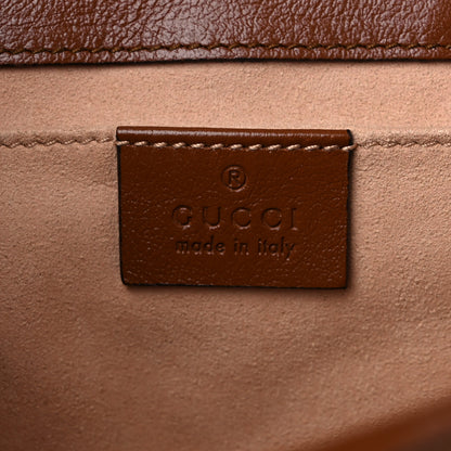 Gucci Azalea Calfskin Matelasse Diagonal Mini GG Marmont Shoulder Bag Cuir 6 of 9