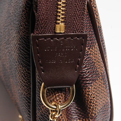 Louis Vuitton Damier Ebene Eva Clutch 6 of 7